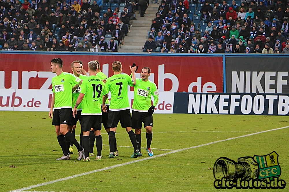 F.C. Hansa Rostock - Chemnitzer FC 1:3 (0:1)