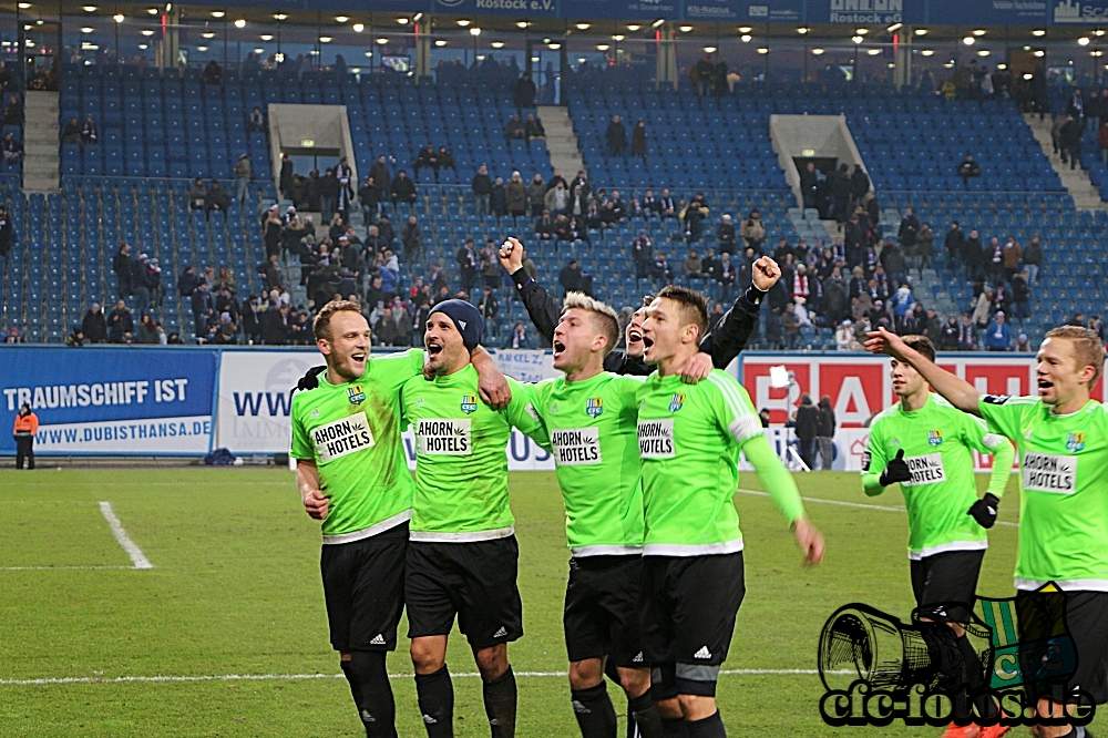 F.C. Hansa Rostock - Chemnitzer FC 1:3 (0:1)