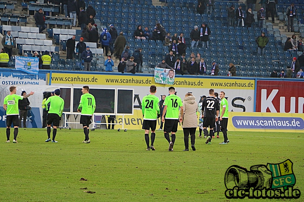 F.C. Hansa Rostock - Chemnitzer FC 1:3 (0:1)