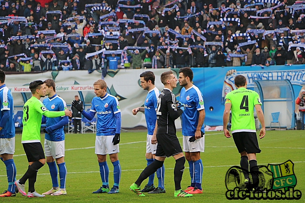 F.C. Hansa Rostock - Chemnitzer FC 1:3 (0:1)
