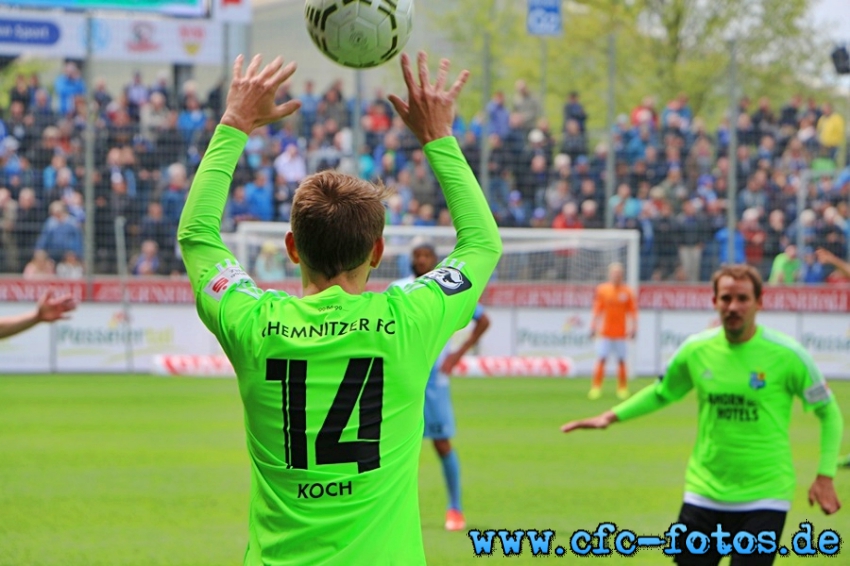 SV Stuttgarter Kickers - Chemnitzer FC 0:1 (0:0)