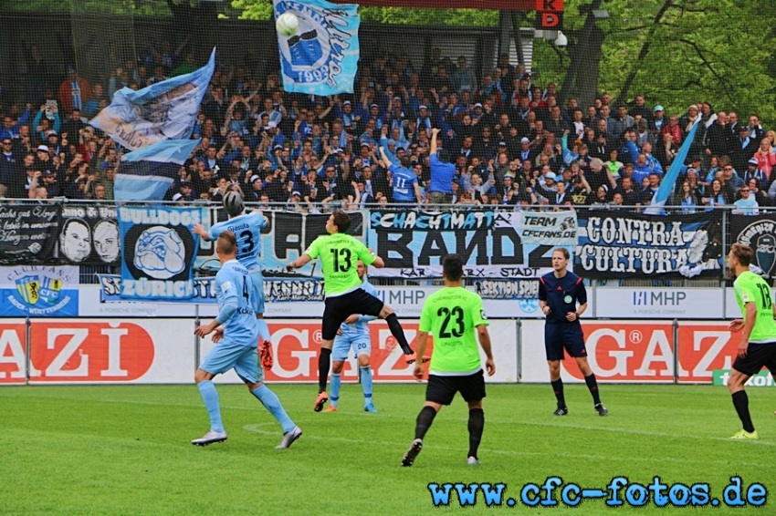 SV Stuttgarter Kickers - Chemnitzer FC 0:1 (0:0)