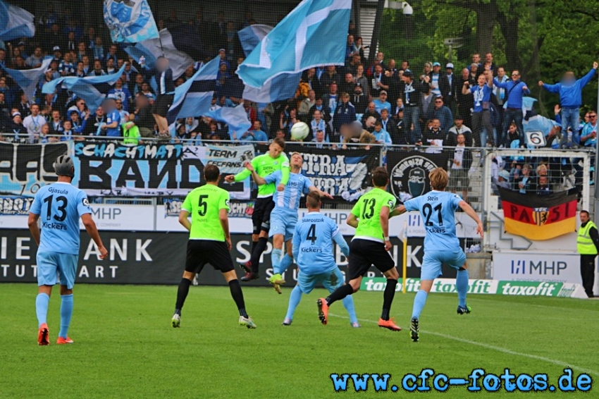 SV Stuttgarter Kickers - Chemnitzer FC 0:1 (0:0)