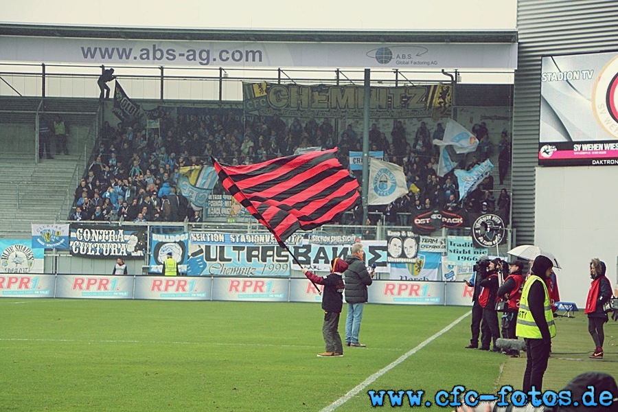 SV Wehen Wiesbaden - Chemnitzer FC // 1:1 (1:0)