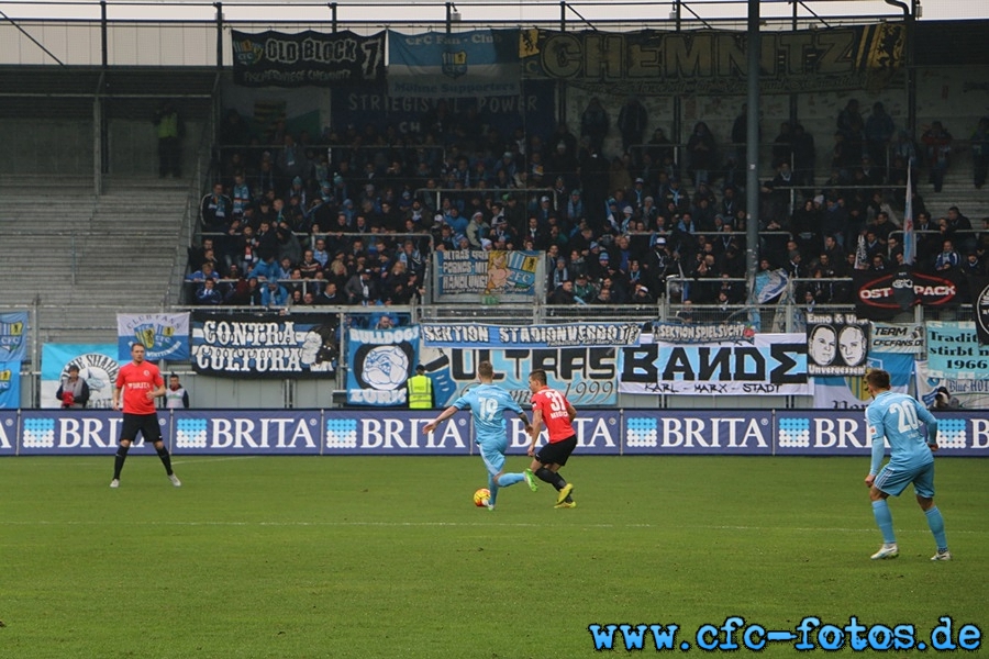 SV Wehen Wiesbaden - Chemnitzer FC // 1:1 (1:0)