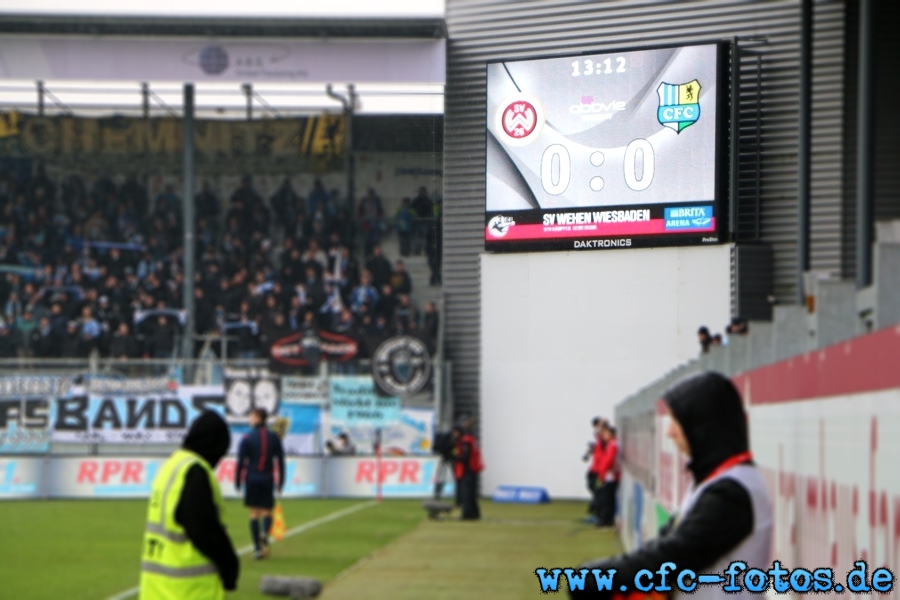 SV Wehen Wiesbaden - Chemnitzer FC // 1:1 (1:0)