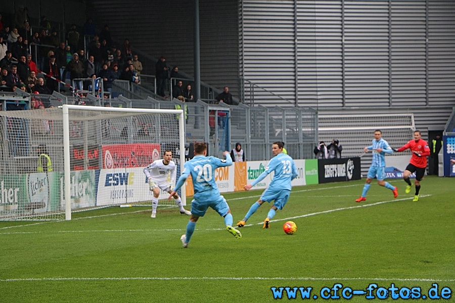 SV Wehen Wiesbaden - Chemnitzer FC // 1:1 (1:0)