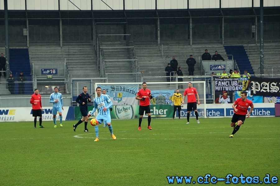 SV Wehen Wiesbaden - Chemnitzer FC // 1:1 (1:0)