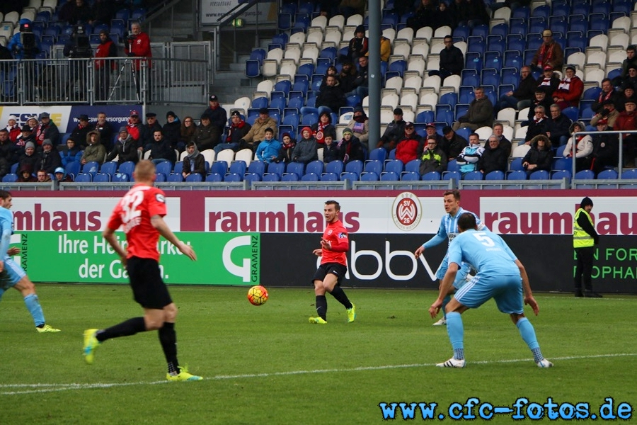 SV Wehen Wiesbaden - Chemnitzer FC // 1:1 (1:0)