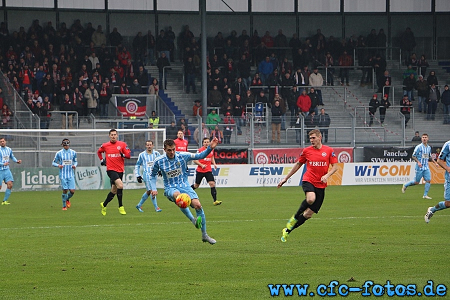 SV Wehen Wiesbaden - Chemnitzer FC // 1:1 (1:0)