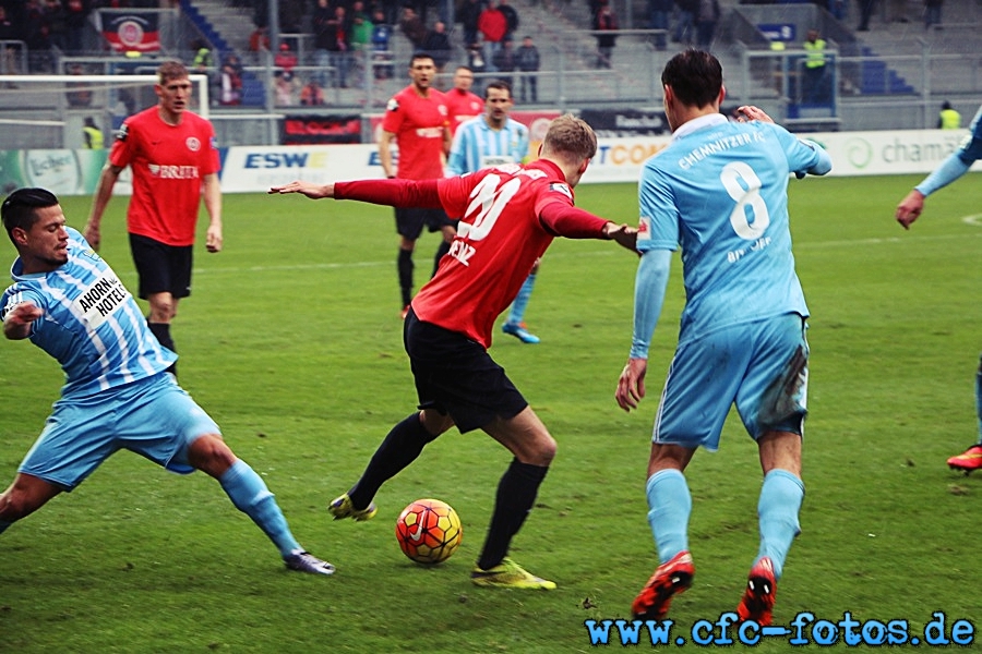 SV Wehen Wiesbaden - Chemnitzer FC // 1:1 (1:0)