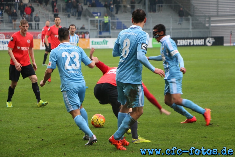 SV Wehen Wiesbaden - Chemnitzer FC // 1:1 (1:0)