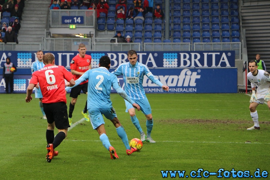 SV Wehen Wiesbaden - Chemnitzer FC // 1:1 (1:0)